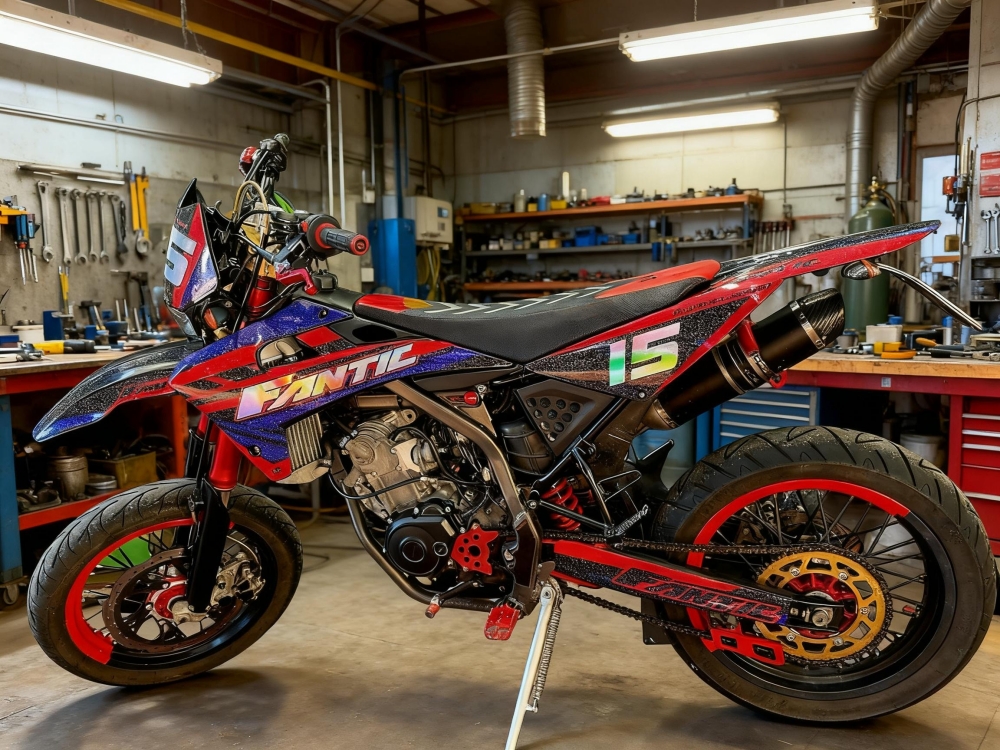 Grafica Motard esempio 1